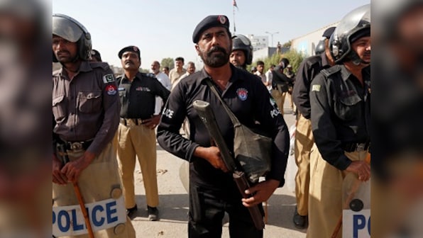 Pakistan: Two police officers killed, six others injured in suicide blast in Peshawar; Shahid Khaqan Abbasi condemns attack