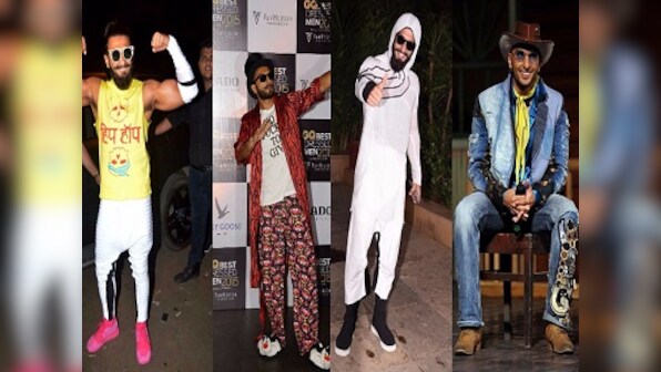 Ranveer Singh's sartorial style can only be described as different kinds of wacky — A Fashion Evolution