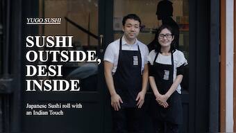 Watch: This sushi joint in Mumbai serves sushi burritos with an Indian touch