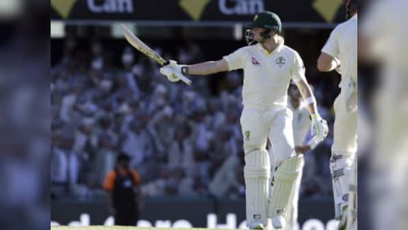 Ashes 2017-18: Steve Smith drags Australia back from brink on a see-sawing Day 2 in Brisbane Test