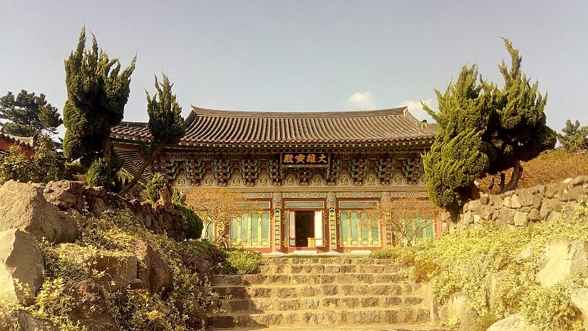 Temple by Dodu Bong, Jeju