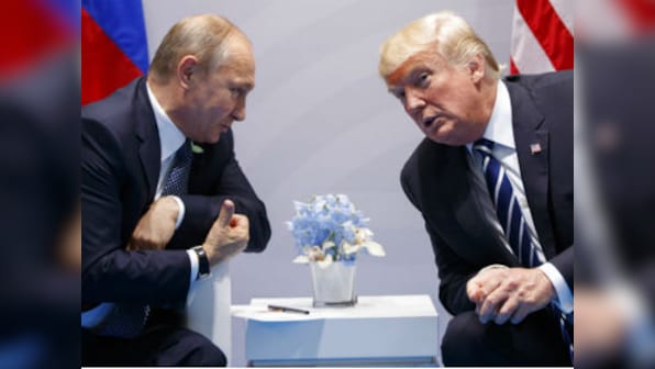 Donald Trump says Vladimir Putin told him that 'he didn't meddle' in US elections and felt 'very insulted' over allegations
