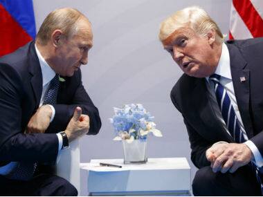 Donald Trump says Vladimir Putin told him that 'he didn't meddle' in US elections and felt 'very insulted' over allegations