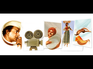 Google Doodle honours film pioneer V Shantaram on his 116th birth anniversary Google Doodle honours film pioneer V Shantaram on his 116th birth anniversary