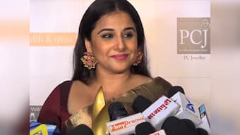 Vidya Balan gloriously shut down reporter who asked if she will lose weight for 'glamorous roles'