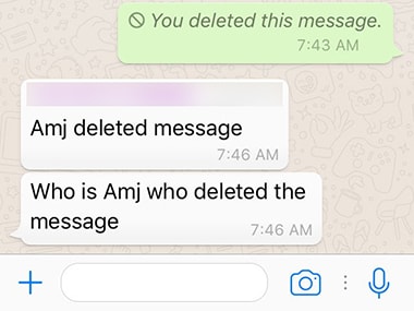 Deleted Whatsapp Messages Can Still Be Read Using This Little Trick Technology News Firstpost