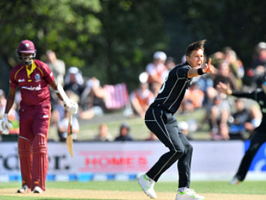 New Zealand vs West Indies: Fiery Trent Boult takes seven as Black Caps clinch ODI series New Zealand vs West Indies: Fiery Trent Boult takes seven as Black Caps clinch ODI series