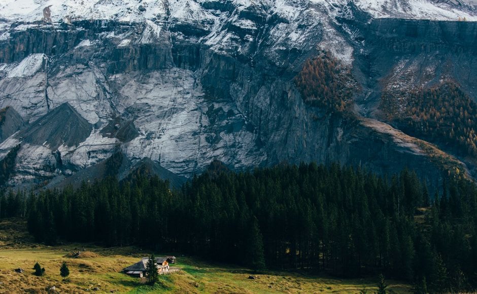 Kandersteg: And finally, there's the home you always drew in your pre-school classes. Photograph by Harsh Pareek Kandersteg: And finally, there's the home you always drew in your pre-school classes. Photograph by Harsh Pareek