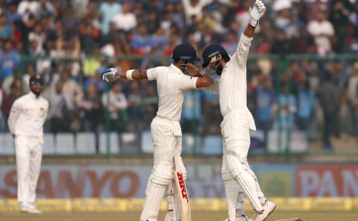 Virat Kohli, Murali Vijay score fine centuries as India dominate Sri Lanka on Day 1 of the third Test at New Delhi Virat Kohli, Murali Vijay score fine centuries as India dominate Sri Lanka on Day 1 of the third Test at New Delhi
