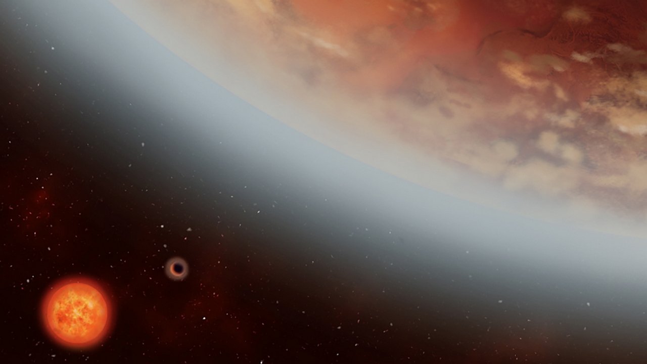 Astronomers detect a star forming in the outer regions of a disc of dust and gas Astronomers detect a star forming in the outer regions of a disc of dust and gas