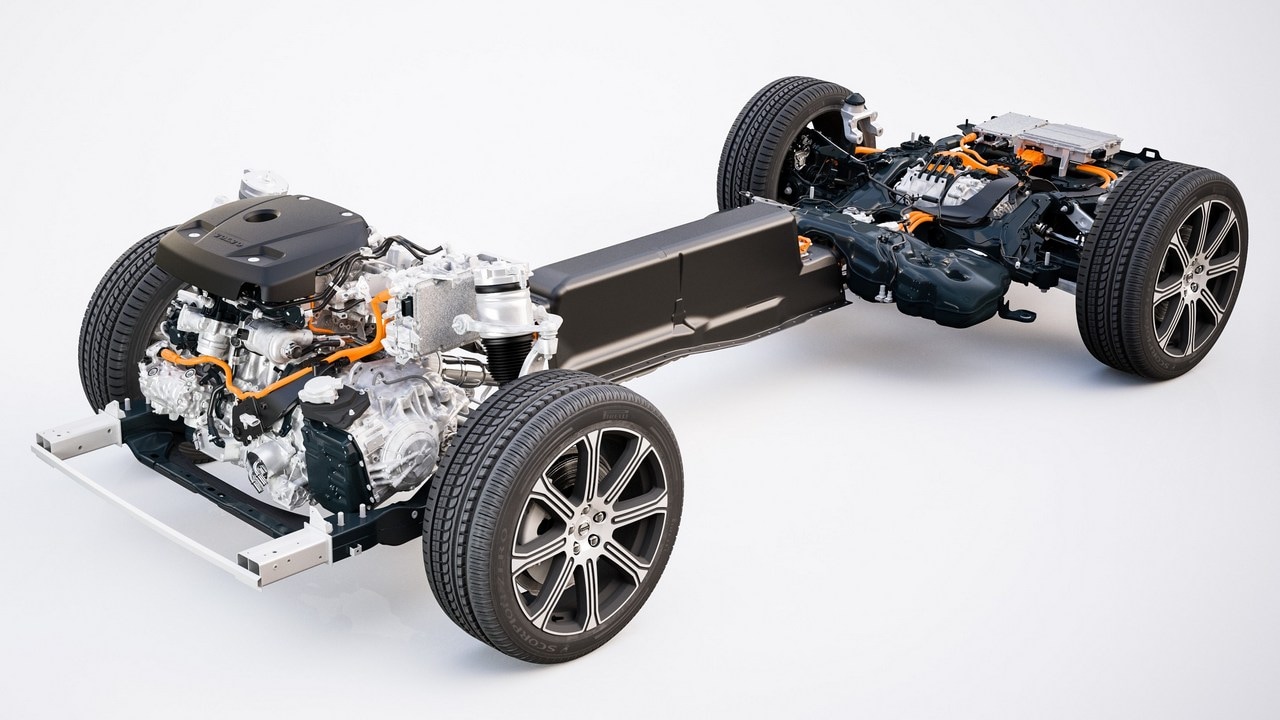 The new Volvo XC60 - T8 powertrain. Image: Volvo