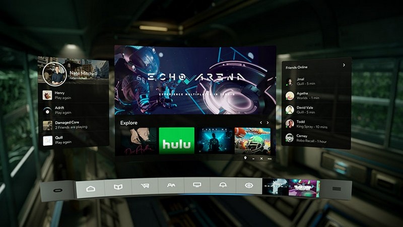 Oculus Dash. Oculus