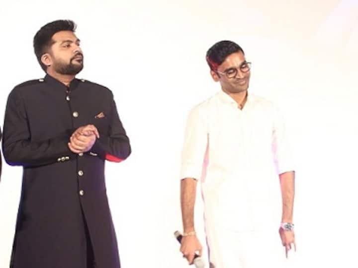 Sakka Podu Podu Raja audio launch: Simbu apologises for 'mistakes'; Dhanush debunks rivalry rumours Sakka Podu Podu Raja audio launch: Simbu apologises for 'mistakes'; Dhanush debunks rivalry rumours
