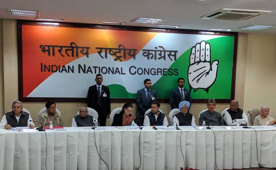 Former prime minister Manmohan Singh, senior party leaders Motilal Vora, Ghulam Nabi Azad, Janardan Dwivedi, Mallikarjun Kharge, Karan Singh, Anand Sharma, Mohsina Kidwai, Ambika Soni, CP Joshi, Kamal Nath, BK Hariprasad and Oscar Fernandes also attended the meeting, along with party in-charges for various states. Firstpost/Debobrat Ghose Former prime minister Manmohan Singh, senior party leaders Motilal Vora, Ghulam Nabi Azad, Janardan Dwivedi, Mallikarjun Kharge, Karan Singh, Anand Sharma, Mohsina Kidwai, Ambika Soni, CP Joshi, Kamal Nath, BK Hariprasad and Oscar Fernandes also attended the meeting, along with party in-charges for various states. Firstpost/Debobrat Ghose