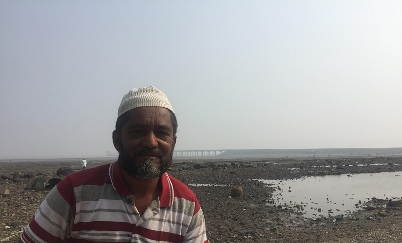 Munaf Abdul, 45, says that when the ships embark and disembark from the jetty, they rupture the fishing nets. Firstpost/Parth MN
