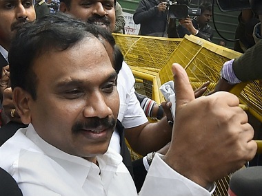 A Raja writes emotional letter to DMK chief Karunanidhi, says 'I place 2G verdict at your feet' A Raja writes emotional letter to DMK chief Karunanidhi, says 'I place 2G verdict at your feet'