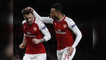 Europa League: Jack Wilshere inspires Arsenal to 6-0 rout of BATE Borisov, Everton crash out despite win