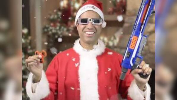 FCC chairman Ajit Pai's asinine video features him in a Santa costume, borders on mocking net neutrality supporters