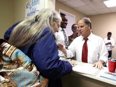 Doug Jones is new US Senator from Alabama: Democrat best known for prosecuting KKK members for bombing a church Doug Jones is new US Senator from Alabama: Democrat best known for prosecuting KKK members for bombing a church