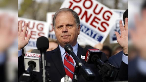 Doug Jones defeats Roy Moore in Alabama Senate race, narrows Republican majority in upper chamber to 51-49