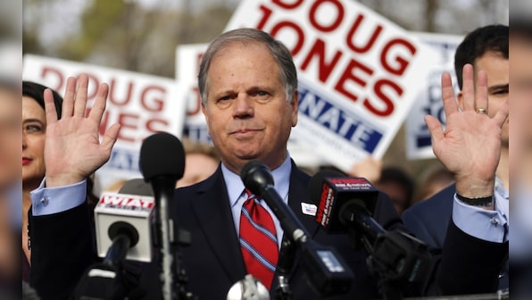 In scandal-tainted Alabama Senate race, Doug Jones defeats tainted Republican Roy Moore