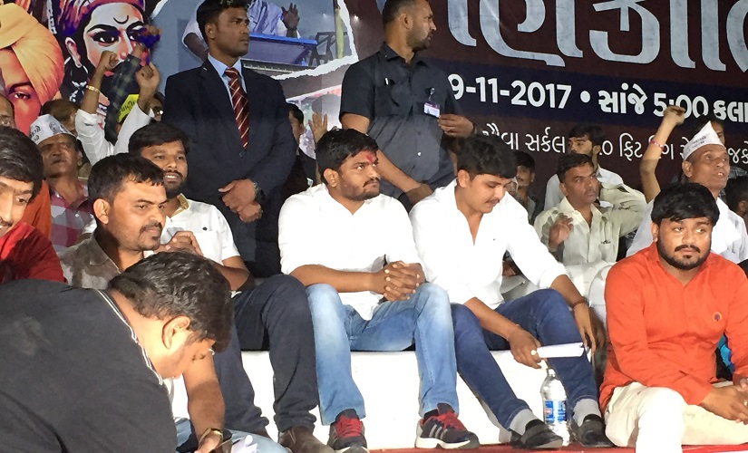Gujarat Assembly Election 2017: No reduction in support for Hardik despite 'sex tape' controversy, BJP's efforts to woo Patidars Gujarat Assembly Election 2017: No reduction in support for Hardik despite 'sex tape' controversy, BJP's efforts to woo Patidars