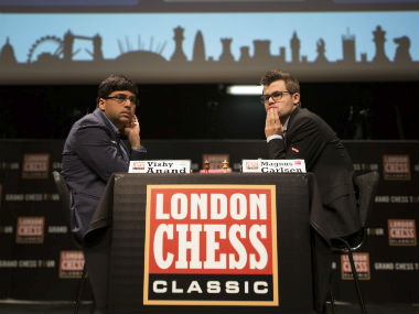 London Chess Classic 2017: Viswanathan Anand holds Magnus Carlsen; tournament yet to witness first decisive game London Chess Classic 2017: Viswanathan Anand holds Magnus Carlsen; tournament yet to witness first decisive game
