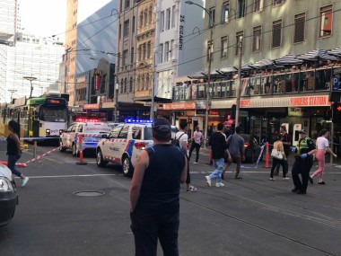 Car ploughs into pedestrians in Australia's Melbourne, dozens injured; police arrests driver Car ploughs into pedestrians in Australia's Melbourne, dozens injured; police arrests driver