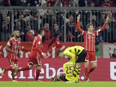 German Cup: Thomas Mueller helps Bayern Munich beat Borussia Dortmund; Werder Bremen enter quarters German Cup: Thomas Mueller helps Bayern Munich beat Borussia Dortmund; Werder Bremen enter quarters