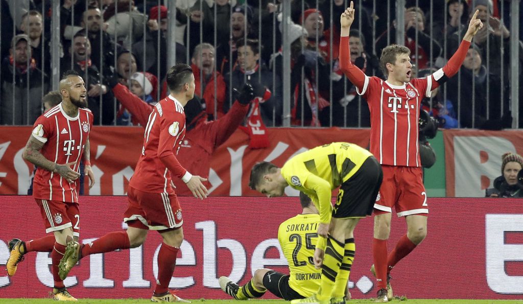 German Cup: Thomas Mueller Helps Bayern Munich Beat Borussia Dortmund ...