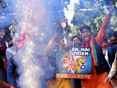 Gujarat Assembly Election Results 2017: Narendra Modi's charisma helps BJP override GST woes, Patidar unrest Gujarat Assembly Election Results 2017: Narendra Modi's charisma helps BJP override GST woes, Patidar unrest