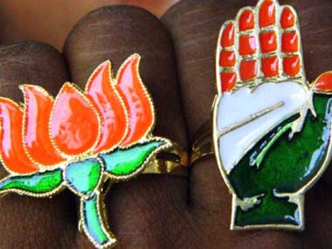 BJP may lose 3 upcoming polls in MP, Chhattisgarh, Rajasthan but win Lok Sabha election due to Modi factor: C-Voter survey BJP may lose 3 upcoming polls in MP, Chhattisgarh, Rajasthan but win Lok Sabha election due to Modi factor: C-Voter survey