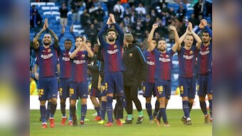 El Clasico: Barcelona ride on Lionel Messi-inspired second-half show to ease past ten-man Real Madrid