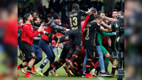 Serie A: Benevento claim first point of season after goalkeeper's injury-time header against AC Milan