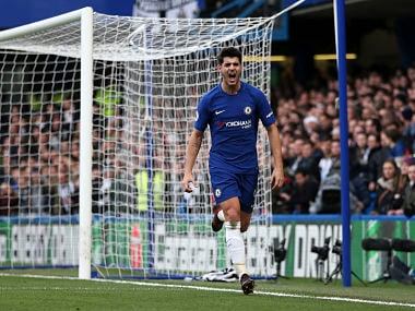 Chelsea's Alvaro Morata AP