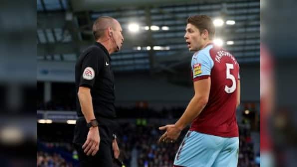 Premier League: Burnley's James Tarkowski charged by FA with violent conduct for elbowing Glenn Murray