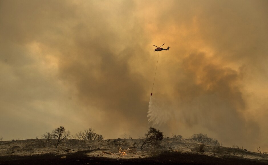 Raging California Wildfire Grows Into Third Largest In State History As