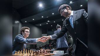 London Chess Classic 2017: Viswanathan Anand falters at crunch moments against Fabiano Caruana; Magnus Carlsen held