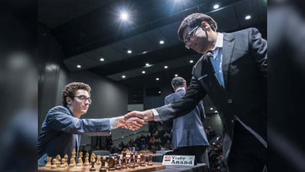 London Chess Classic 2017: Viswanathan Anand falters at crunch moments against Fabiano Caruana; Magnus Carlsen held
