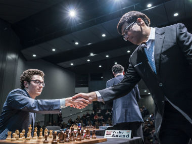 London Chess Classic 2017: Viswanathan Anand falters at crunch moments against Fabiano Caruana; Magnus Carlsen held London Chess Classic 2017: Viswanathan Anand falters at crunch moments against Fabiano Caruana; Magnus Carlsen held
