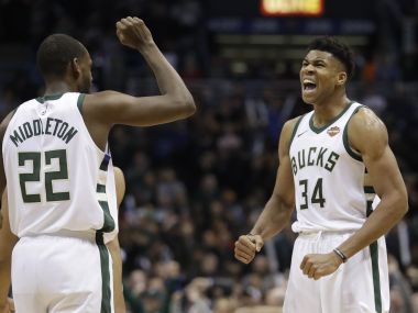 NBA: Giannis Antetokounmpo powers Bucks to win over Cavaliers; Wizards down Pelicans NBA: Giannis Antetokounmpo powers Bucks to win over Cavaliers; Wizards down Pelicans