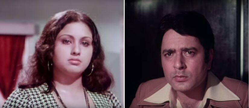 Leena Chandavarkar and Navin Nishcol in Aafat. YouTube screengrab