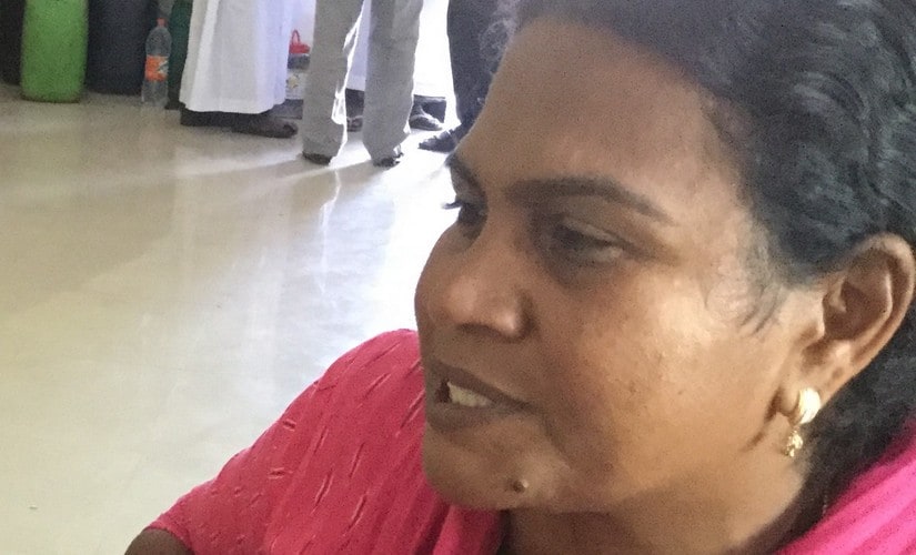 Maglin Philomena, head of women’s wing of the National Fishworkers Forum (NFF). Image courtesy: Ashraf Padanna