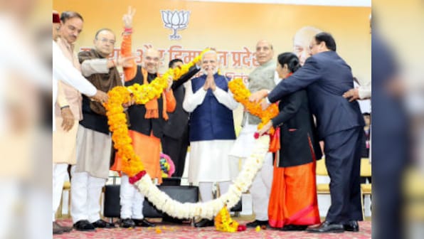 Gujarat Assembly Election Results: Narendra Modi tells BJP workers to cheer up, says victory matters not numbers