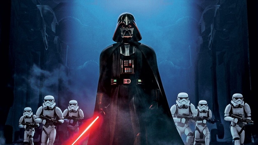 Darth Vader in Star Wars Rebels. Disney XD