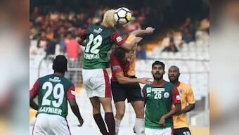 I-League 2017-18: Mohun Bagan suffer blow as striker Aser Pierrick Dicka picks up ankle injury against East Bengal