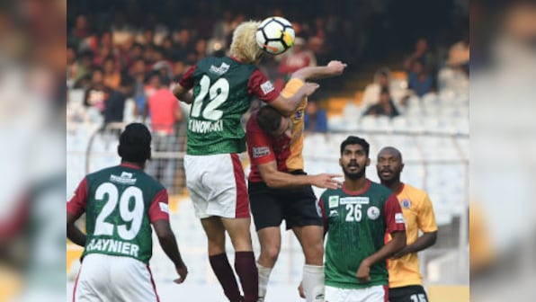 I-League 2017-18: Mohun Bagan suffer blow as striker Aser Pierrick Dicka picks up ankle injury against East Bengal
