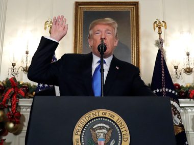 Donald Trump's Jerusalem announcement faces further backlash: Russia, Canada, Pakistan condemn US decision Donald Trump's Jerusalem announcement faces further backlash: Russia, Canada, Pakistan condemn US decision