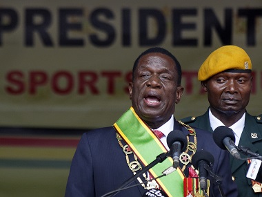 Zimbabwe's president Emmerson Mnangagwa appoints military officials to cabinet posts Zimbabwe's president Emmerson Mnangagwa appoints military officials to cabinet posts