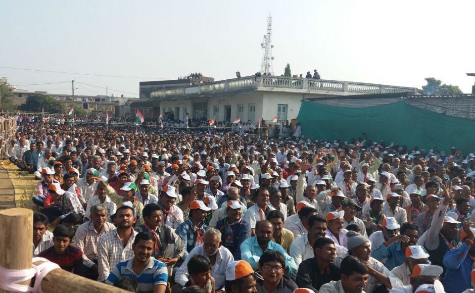 Rahul promised to waive off all farmer loans within 10 days of the Congress coming to power in Gujarat. In Dhasa, he targeted Modi government over lack of jobs for the youth. The Congress vice-president also spoke on farmer distress while targeting Modi and his Rahul promised to waive off all farmer loans within 10 days of the Congress coming to power in Gujarat. In Dhasa, he targeted Modi government over lack of jobs for the youth. The Congress vice-president also spoke on farmer distress while targeting Modi and his